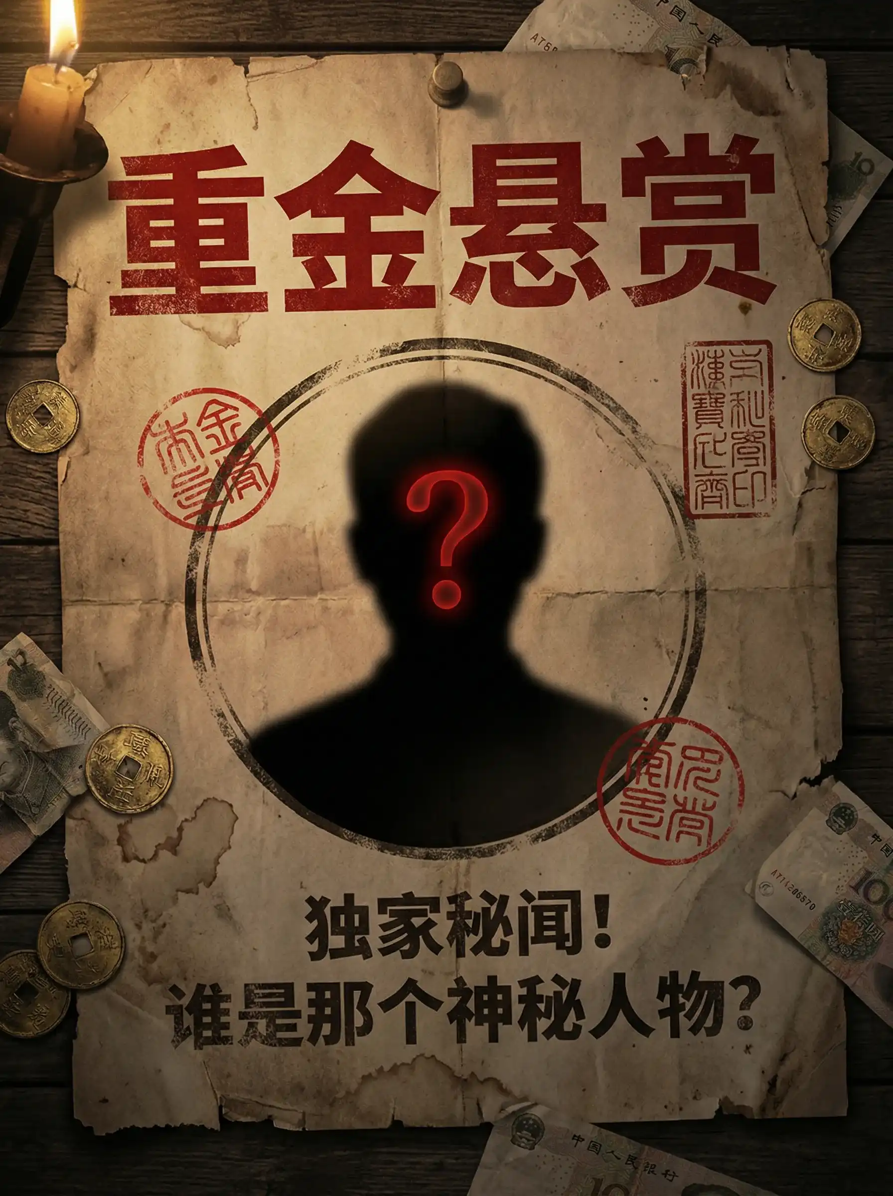 色开心 - 重金悬赏线索征集令